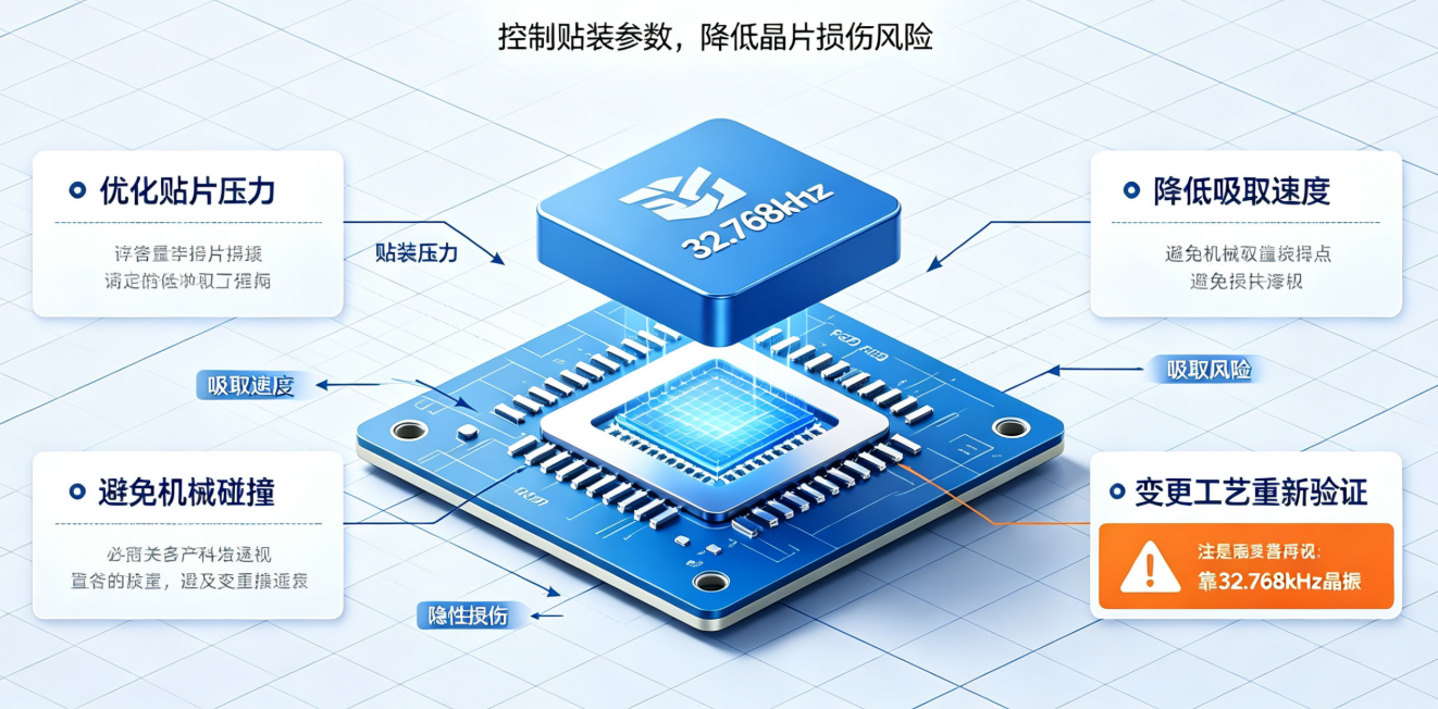 32.768kHz晶振使用注意事项：安装、清洗与振动防护指南