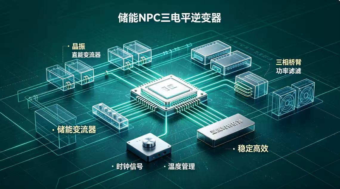  晶振在储能NPC系统中的作用与选型指南：高精度有源晶振方案