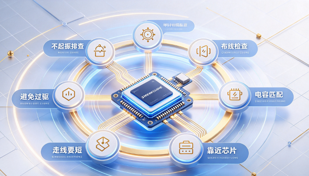 单片机晶振不起振原因分析及解决方法详解