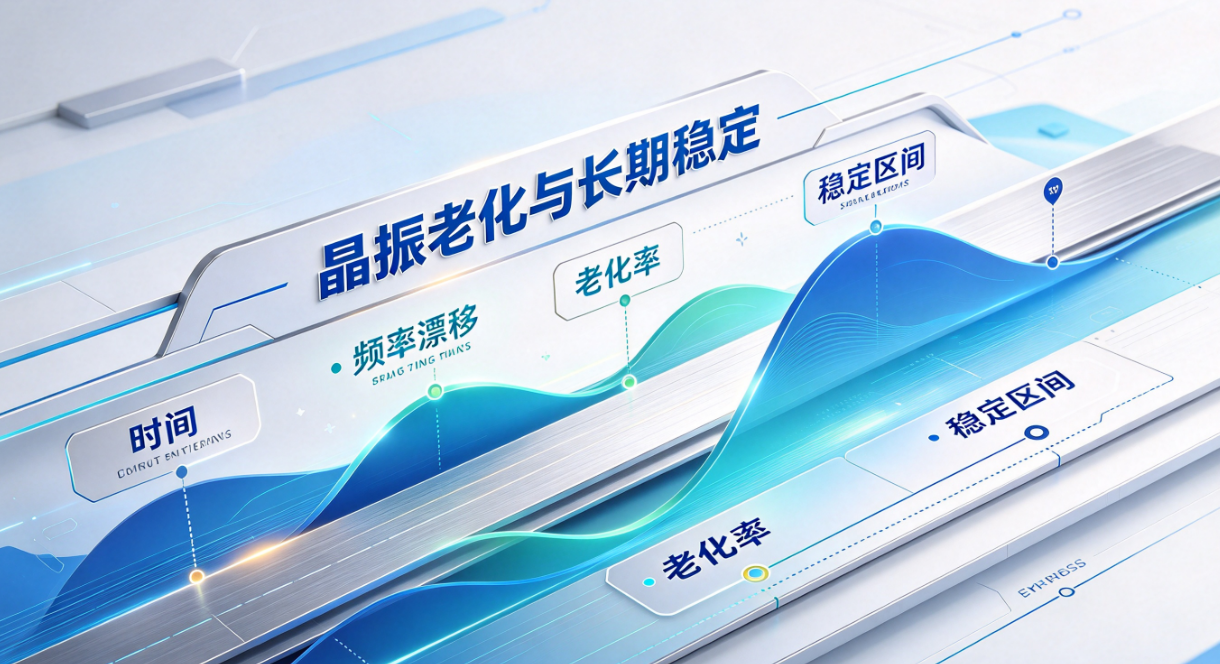晶振老化原因与防老化措施详解：频率老化率与使用注意事项