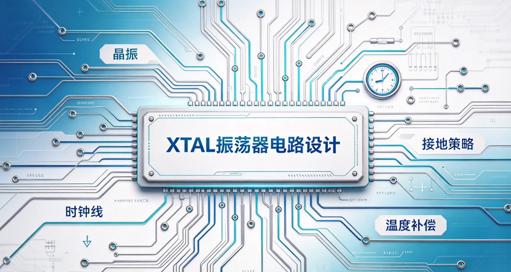 XTAL振荡器电路设计指南：布局技巧、EMI抑制与温度补偿