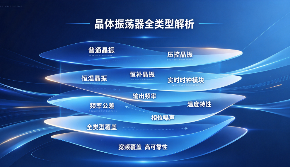 晶体振荡器类型与术语详解：SPXO、VCXO、TCXO、OCXO全解析